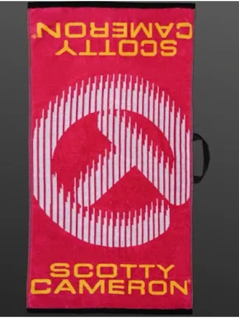 NEW Scotty Cameron Optical Art Circle T Masters release Golf Towel 2026